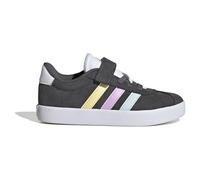 adidas Mixte Enfant VL Court Shoes, Grey Six/Halo Mint/Bliss Lilac, 30 EU