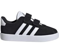 Chaussures adidas VL Court 2.0 noir pur blanc bébé - 21