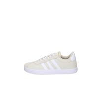 adidas VL Court 3.0 Shoes Kids Chaussures Mixte Enfant, Aluminium Cloud White Aluminium, 39 1/3 EU
