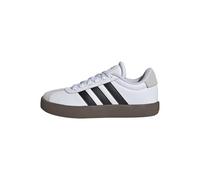 adidas VL Court 3.0 Shoes Kids Chaussures Mixte Enfant, Cloud White Core Black Grey One, 31.5 EU