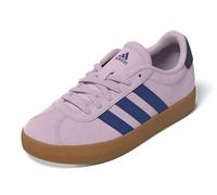 adidas VL Court 3.0 Shoes Kids Chaussures Mixte Enfant, FTWR White Team Royal Blue Clear Pink, 2 UK Child