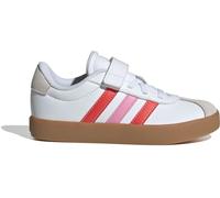 Adidas Vl Court 3.0 Trainers Childrens Blanc/Rouge/Rose 1 (33) Female