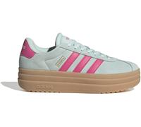 Adidas Vl Court Bold Jamaica Leather Lace Up Platform Trainers Menthe/Rose/Chewing-gum 6.5 (40) Female