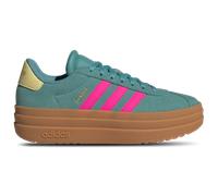 adidas Mixte Enfant VL Court Bold Shoes Junior Chaussures, Powder Teal/Shock Pink/Powder Yellow, 37 1/3 EU