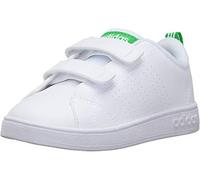 adidas Vs ADV Cl CMF Inf, Baskets Mixte Enfant, Blanc (Footwear White/Green 0), 25 EU