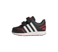 adidas Vs Switch 3 Lifestyle Running Hook And Loop Strap Shoes Mixte enfant Chaussures de course , Core Black / Cloud White / Vivid Red, 20 EU