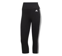 Adidas Pantalon de fitness W 3STRIPES 34 Femme Noir Respirant XS