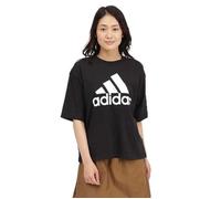 ADIDAS W BL BF Tee T-Shirt, Black-White, M Femme XL