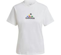 Adidas W Tiro Nts T T-Shirt Womens Blanc 12 (M) Female