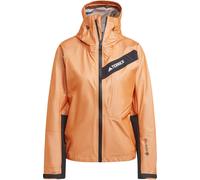 Adidas W Trk Gore Ac J Waterproof Jacket Womens Orange Impact 14 (L) Female