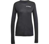 ADIDAS W Xpr Ls Tee - Femme - Noir - taille XS- modèle 2025