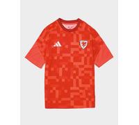 adidas Wales 2026 Pre Match Home Shirt - Rouge 15-16Y