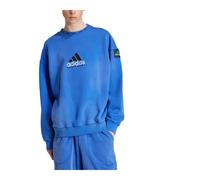 Adidas - Washed Crew Bleu SweaT-shirt Rétro - Homme - Sweatshirts et sweats à capuche - Bleu - Taille: 2XL