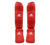 adidas WKF Karaté Protège-Tibias et Cou-de-Pied Amovibles