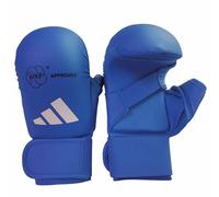 adidas WKF Mitaines de karaté avec Pouce Unisexe, Bleu, S