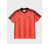 Adidas WMNS ADICOLOR FOOTBALL JACQUARD TEE women Shortsleeves red taille: L
