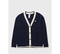 Adidas WMNS CABLE KNIT CARDIGAN women Zippers & Cardigans blue taille: M
