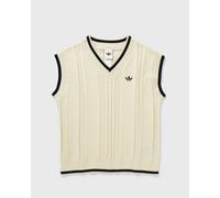 Adidas WMNS CABLE KNIT VEST women Vests yellow taille: L