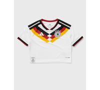 Adidas Maillot Allemagne 26/27 Domicile Cropped Réplique Femme Manches Courtes Blanc Taille L
