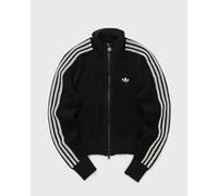 Adidas WMNS KNITTED CROCHET FIREBIRD TRACK TOP women Track Jackets black taille: M