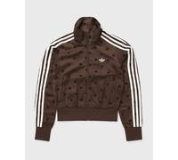 Adidas WMNS SATIN POLKA DOTS TT women Track Jackets brown taille: L