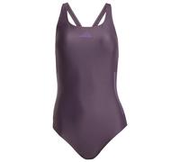 adidas - Women's 3 Stripes Bold Swimsuit - Maillot de bain - 40 - aurora black / aurora plum