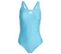 Maillot de bain adidas C-Back 3 bandes bleu blanc femme - 40