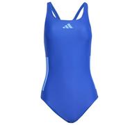 adidas - Women's 3 Stripes Bold Swimsuit - Maillot de bain - 42 - semi lucid blue / blue fusion