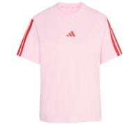 adidas - Women's 3-Stripes SJ Tee B - T-shirt - XL - clear pink / pure ruby