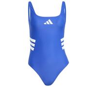 adidas - Women's 3 Stripes Uback Suit - Maillot de bain - 38 - semi lucid blue / white