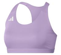 adidas - Women's Adizero Essentials Run Medium Support Bra - Brassière - M - Cup: A-B - powder plum