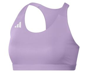 adidas - Women's Adizero Essentials Run Medium Support Bra - Brassière - XL - Cup: C-D - powder plum