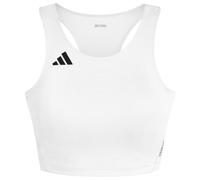 adidas - Women's ADIzero Essentials Running Crop Top - Brassière - L - white