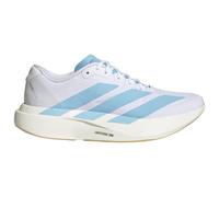 adidas - Women's Adizero Evo SL Woven - Chaussures de running - EU 43 1/3 - ftwr white / clear blue / matte gold