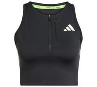 adidas - Women's Adizero Running Gel Pocket Crop Top - Brassière - L - black