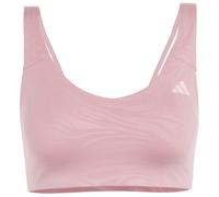 adidas - Women's All Me Essentials Graphic Light Support - Brassière - XXL - magic mauve