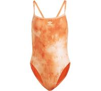 Adidas Women's All Over Print One Piece Swimsuit Orange 22 (4XL) Female