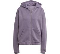 Adidas Women's All Season Washed Full-Zip Hoodie SHAVIO 8 (XS) Female