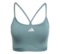 Brassière femme adidas AeroReact 3 Stripes Vert L