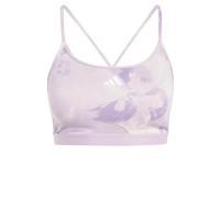 adidas Women's Brassière de Training imprimé Floral tie-Dye Aeroreact Essentials Maintien léger