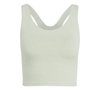 adidas Femme All Me Medium Support Tank Bra, Halo Green, XXL