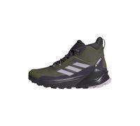 adidas Women's Chaussure de randonnée mi-Montante Terrex Trailmaker 2.0 Gore-Tex, Olive Strata/Silver Dawn/Aurora Black, 39 1/3