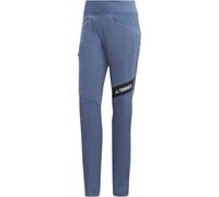 Adidas Women's Closed Hem Poly Tracksuit Joggers Bleu 8 (XS) Female