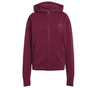 adidas - Women's D4T Workout Full Zip Hooded Sweatshirt - Sweat à capuche - S - maroon