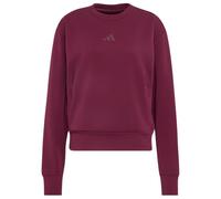 adidas - Women's D4T Workout Warm Up Crew Neck - Pull - XL - maroon