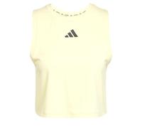 adidas Women's Débardeur 3 Bandes Power Boxy, Powder Yellow, XS