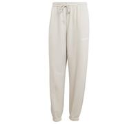 adidas - Women's Essentials Linear French Terry Cuffed Pant - Pantalon de jogging - M - wonder alumina / white