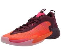 adidas Women's Exhibit Select 2.0 Basketball Sneaker, Maroon/Semi Impact Orange/Supplier Colour, 12