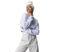 adidas Women's Hyperglam Cropped Crew Sweatshirt (X-Large, Violet Tone)