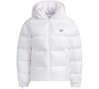 Adidas Women's Insulated Weather-Resistant Quilted Down Jacket Blanc 4 (3XS) Female